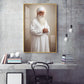 Bhai Chamanjeet Singh Ji Lal Glass Finish Vertical Wall Art