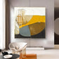 Radiant Muse Glass Finish Square Wall Art