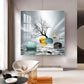 Tranquil Haven Glass Finish Square Wall Art