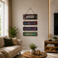 Arabic Calligraphy Wooden Wall Hanging