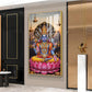 Shri Narayan Glass Finish Vertical Wall Art