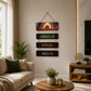 Allah Wooden Wall Hanging