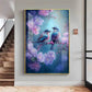 Harmony in Flight Glass Finish Vertical Wall Art