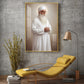 Bhai Chamanjeet Singh Ji Lal Glass Finish Vertical Wall Art