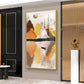Journey Across Still Waters Glass Finish Vertical Wall Art