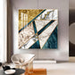 Luxe Serenity Glass Finish Square Wall Art