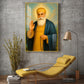A Tribute to the Guru Glass Finish Vertical Wall Art
