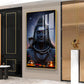 Lord Shiva Adiyogi Darshan Glass Finish Vertical Wall Art