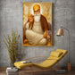 Spiritual Waheguru ji Glass Finish Vertical Wall Art