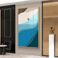 WaveStone Harmony Glass Finish Vertical Wall Art