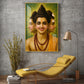 Sri Dattatreya Swami Glass Finish Vertical Wall Art