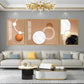 Art Ensemble Glass Finish Wall Art (Set Of 3)