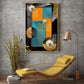 Artistic Abode Glass Finish Vertical Wall Art