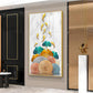 Chromatic Fish Glass Finish Vertical Wall Art