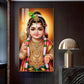 Little Lord Murugan Glass Finish Vertical Wall Art