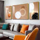 Art Ensemble Glass Finish Wall Art (Set Of 3)