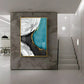 Artistry Abode Glass Finish Vertical Wall Art