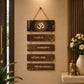 Gayatri Mantra Wooden Wall Hanging