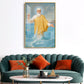 Hands of Harmony Glass Finish Vertical Wall Art