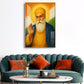 Guru Nanak Dev Ji Glass Finish Vertical Wall Art