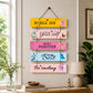 Positive Quote Wooden Wall Hanging