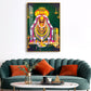 Thiru annamalaiyar Glass Finish Vertical Wall Art