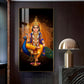 Divine Lord Murugan Ji Glass Finish Vertical Wall Art
