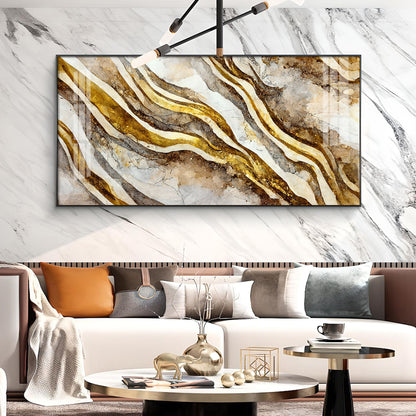 Relanta Glass Finish Horizontal Wall Art