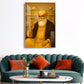 Majestic Presence Of Guru Glass Finish Vertical Wall Art