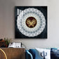 Celestial Flutter Glass Finish Square Wall Art