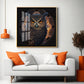 Enchanted Owl Glass Finish Square Wall Art