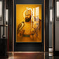 Guru Gobind Singh ji Glass Finish Vertical Wall Art