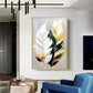 Whispers of Nature Glass Finish Vertical Wall Art