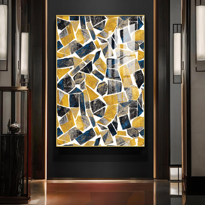 Vivid Impressions Glass Finish Vertical Wall Art