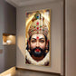 Jai Shri Shyam Baba Glass Finish Vertical Wall Art