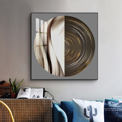 Orbit Dreamday Glass Finish Square Wall Art