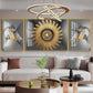 Voyage of Horses Glass Finish Wall Art (Set Of 3)