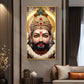 Jai Shri Shyam Baba Glass Finish Vertical Wall Art
