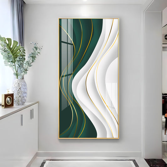 Ethereal Expressions Glass Finish Vertical Wall Art