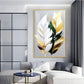 Whispers of Nature Glass Finish Vertical Wall Art