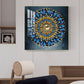 Enchanted Bloom Glass Finish Square Wall Art