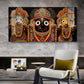 Jagannath Bhagwan Ji Glass Finish Horizontal Wall Art
