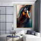 Whispers of the Wild Horse Glass Finish Wall Art