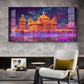 Sri Harmandir Sahib Glass Finish Horizontal Wall Art
