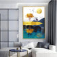 Urban Antler Artistry Glass Finish Vertical Wall Art