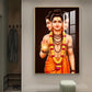Lord Dattatreya Glass Finish Vertical Wall Art