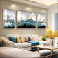 Majestic Landscapes Glass Finish Wall Art (Set Of 3)