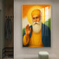 Guru Nanak Dev Ji Glass Finish Vertical Wall Art