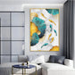 Floral Harmony Sunlit Blooms Glass Finish Vertical Wall Art