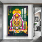 Thiru annamalaiyar Glass Finish Vertical Wall Art